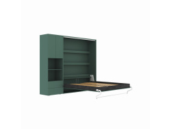 SMARTBett Schrank STA.2.0017 (Serie M3 Tiefe 55 cm) Breite 70 cm Steingrün