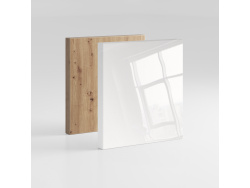 Limited-Time Offer!!!  SMARTBett  Murphy Bed Classic 140x200 Horizontal  Wild Oak/High-Gloss White
