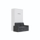 SMARTBett Murphy Bed M3 (depth 55 cm) vertical 100x200 White  incl. SOFA
