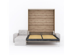SMARTBett Schrankbett M3 (Tiefe 55cm) Vertikal 180x200...