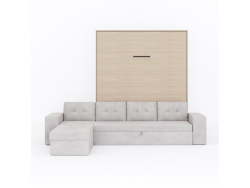 SMARTBett Schrankbett M3 (Tiefe 55cm) Vertikal 180x200...