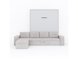 SMARTBett Schrankbett M3 (Tiefe 55cm) Vertikal 180x200...