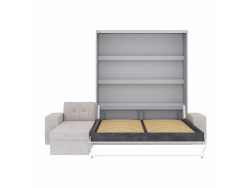 SMARTBett Schrankbett M3 (Tiefe 55cm) Vertikal 160x200...