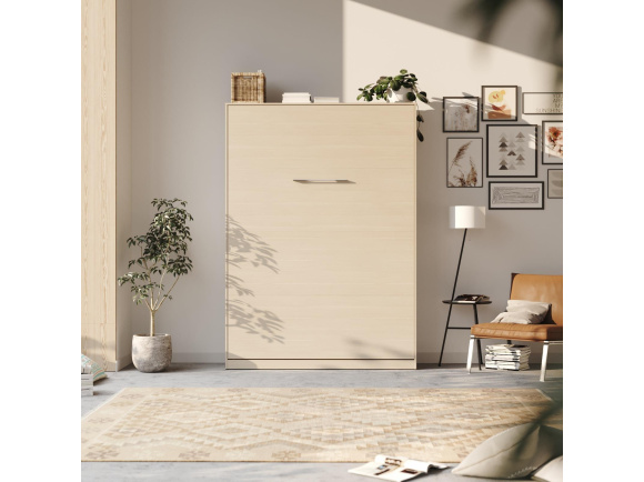 Limited Edition! NEW! SMARTBett Wall Bed 140x200 – Vertical Standard Kaiserberg Oak