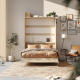 Limited Edition! NEW! SMARTBett Wall Bed 140x200 – Vertical Standard Kaiserberg Oak