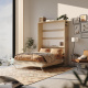 Limited Edition! NEW! SMARTBett Wall Bed 140x200 – Vertical Standard Kaiserberg Oak