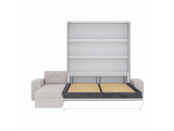 SMARTBett Schrankbett M3 (Tiefe 55cm) Vertikal 160x200...