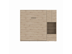 SMARTBett SET M3 Schrankbett 180x200 und Schrank STA.2.0017 (Tiefe 55 cm)
