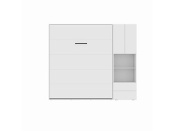 SMARTBett SET M3 Schrankbett 180x200 und Schrank STA.2.0017 (Tiefe 55 cm)