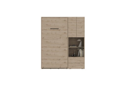 SMARTBett SET M3 wall bed 100x200 and cabinet STA.2.0017 (depth 55 cm)