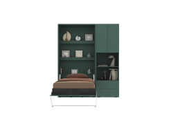 SMARTBett SET M3 wall bed 100x200 and cabinet STA.2.0017...