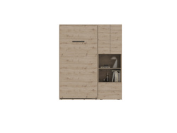 SMARTBett SET M3 Schrankbett 100x200 und Schrank STA.2.0017 (Tiefe 55 cm)