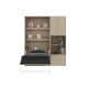 SMARTBett SET M3 Schrankbett 100x200 und Schrank STA.2.0017 (Tiefe 55 cm)