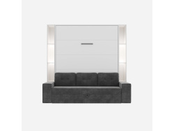 SMARTBett wall bed M3 180x200 (depth 55cm) vertical incl....
