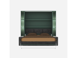SMARTBett wall bed M3 180x200 (depth 55cm) vertical incl....