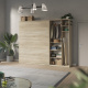 AKTION! NEW!!! SMARTBett Murphy Bed set  160x200 vertical + 100 closet Oak Sonoma/ Oak Sonoma
