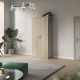 AKTION! NEW!!! SMARTBett Murphy Bed set  160x200 vertical + 100 closet Oak Sonoma/ Oak Sonoma