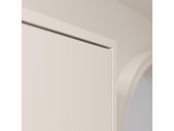 SMARTBett SET Murphy bed M3 160x200 (depth 55cm) vertical incl. 2 x LED shelves STA.2.0021 white incl. sofa anthracite Armrests 26 cm with drawers