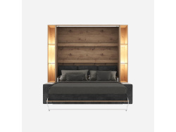 SMARTBett SET Murphy bed M3 160x200 (depth 55cm) vertical...