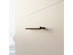 SMARTBett SET Schrankbett M3 140x200 (Tiefe 55cm) Vertikal + 2x LED Regale STA.2.0021 PERLGRAU inkl. Sofa Anthrazit