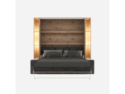 SMARTBett SET Murphy bed M3 140x200 (depth 55cm) vertical...