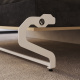 SMARTBett SET Schrankbett M3 140x200 (Tiefe 55cm) Vertikal + 2x LED Regale STA.2.0021 Kaiserberg Eiche inkl. Sofa Anthrazit