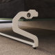SMARTBett SET Murphy bed M3 140x200 (depth 55cm) vertical + 2x LED shelves STA.2.0021 STONE GREEN incl. sofa anthracite