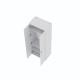 SMARTBett Schrank STA.0026 M2/M3 (55 cm Tiefe) – 2-türiger Kleiderschrank, 90 cm breit Weiss