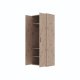 SMARTBett Schrank STA.0026 M2/M3 (55 cm Tiefe) – 2-türiger Kleiderschrank, 90 cm breit Wildeiche