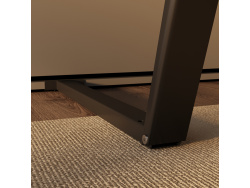 SMARTBett Murphy Bed incl Desk M3 (55cm Depth) 140x200cm Vertical Anthracite