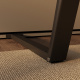 SMARTBett Murphy Bed incl Desk M3 (55cm Depth) 140x200cm Vertical Anthracite