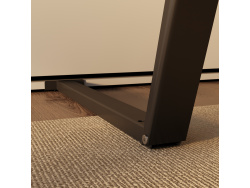 SMARTBett M3 Vertical Murphy Bed Set (55 cm depth) 140x200 cm, incl. table – White