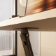SMARTBett M3 Vertical Murphy Bed Set (55 cm depth) 140x200 cm, incl. table – White