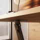SMARTBett M3 Vertical Murphy Bed Set (55 cm depth) 140x200 cm, incl. table – White