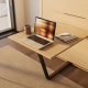 SMARTBett Set Schrankbett M3 (55cm Tiefe) 140x200cm Vertikal inkl. Tisch Kaiserberg Eiche