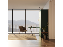 SMARTBett M3 Vertical Murphy Bed Set (55 cm depth) 140x200 cm, incl. table – White