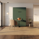 SMARTBett Murphy Bed 160x200 Vertical M3 Depth 55cm with Table