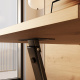 SMARTBett Murphy Bed incl Desk M3 (55cm Depth) 160x200cm Vertical Wild Oak