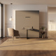 SMARTBett Murphy Bed 180x200 Vertical M3 Depth 55cm with Table