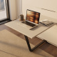 SMARTBett Murphy Bed M3 with Desk (55cm Depth) 180x200cm Vertical Pearl Grey