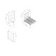 SMARTBett Schrankbett M3 (55cm Tiefe) 180x200cm Vertikal inkl.TISCH Kaiserberg Eiche