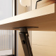 SMARTBett Schrankbett M3 (55cm Tiefe) 180x200cm Vertikal inkl.TISCH Kaiserberg Eiche