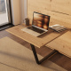 SMARTBett Schrankbett M3 (55cm Tiefe) 180x200cm Vertikal inkl.TISCH Wildeiche