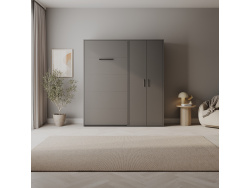 SMARTBett SET M3 Schrankbett 100x200 und 90cm-Schrank...