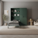 SMARTBett Set M3: 100x200 Murphy bed and STA.2.0026 cabinet (55 cm depth, 90 cm width)