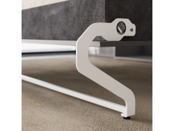 SMARTBett Set M3: 100x200 Murphy bed and STA.2.0026 cabinet (55 cm depth, 90 cm width) Anthracite