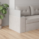 SMARTBett Schrankbett 140x200 Horizontal M2 (Tiefe 55cm) Kaiserberg Eiche mit Ecksofa Sandgrau Armlehnen mit Stauraum 26 cm