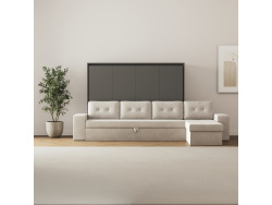 SMARTBett Schrankbett 140x200 Horizontal M2 (Tiefe 55cm)...
