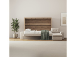 SMARTBett Schrankbett 140x200 Horizontal M2 (Tiefe 55cm)...
