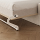 SMARTBett 160x200 Wall Bed Horizontal M2 (Depth 55cm) Kaiserberg  Oak incl. SOFA Sand grey